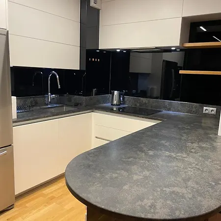 Apartment Comfortable With 2 Bedrooms And 2 Balconies On Borkowska Street