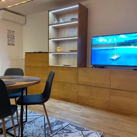 Comfortable With 2 Bedrooms And 2 Balconies On Borkowska Street