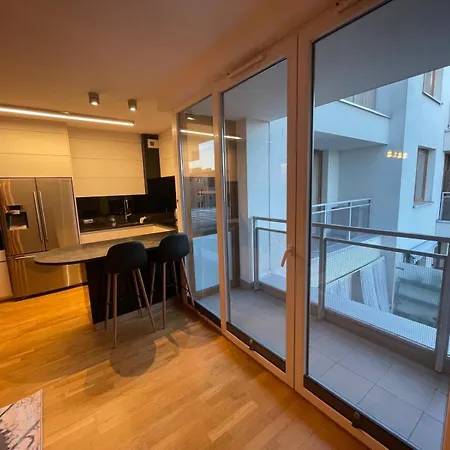 Comfortable With 2 Bedrooms And 2 Balconies On Borkowska Street
